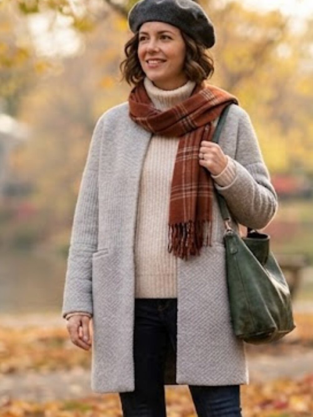 Part Two Gila Collarless Quilted Coat